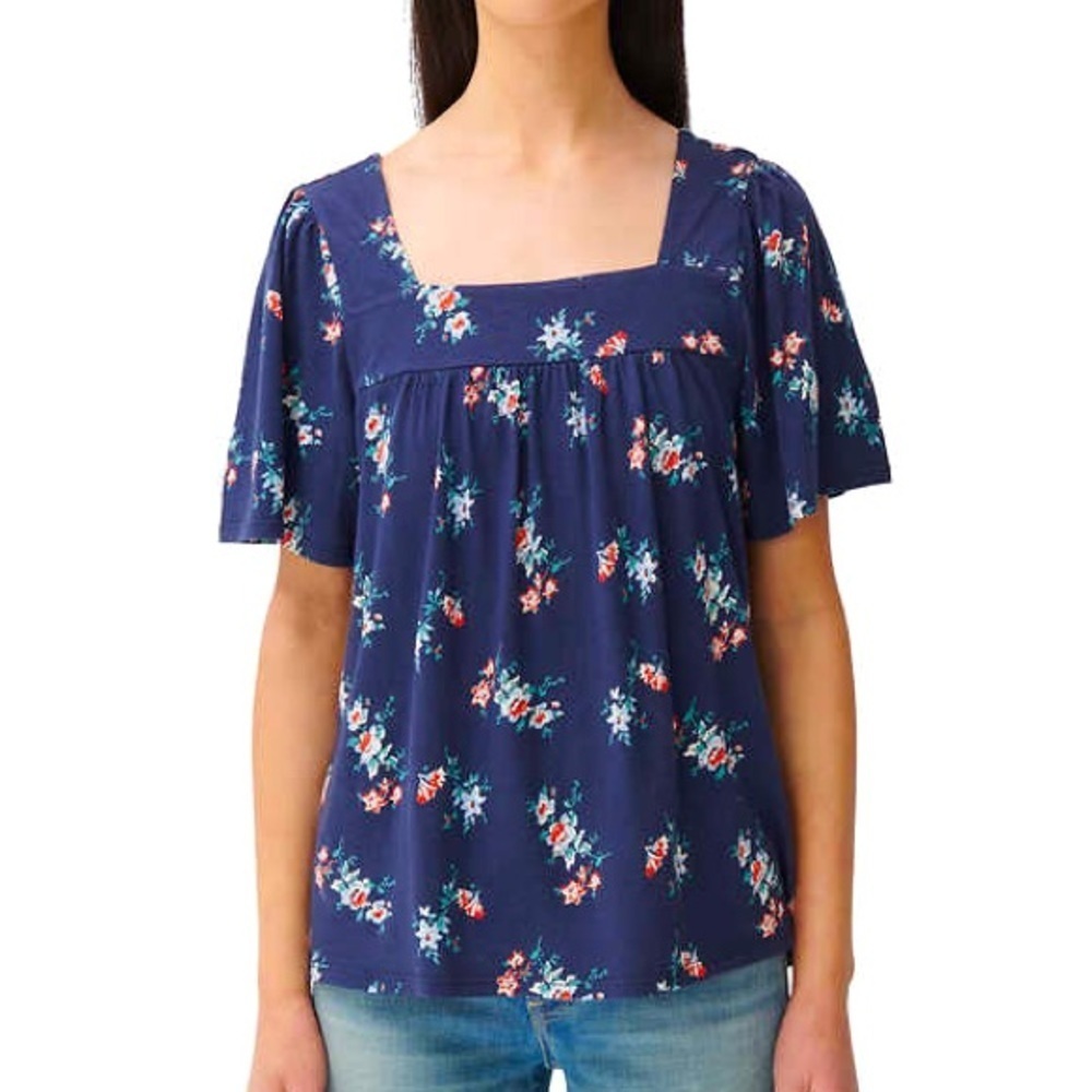 Lucky Brand Square Neck Top